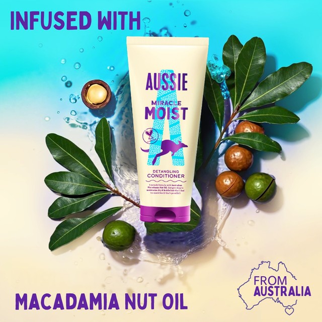 Aussie Miracle Moist conditioner 200ml (British brand)