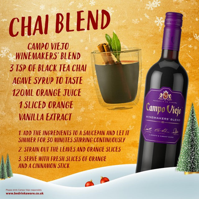 Campo Viejo Winemakers Blend red wine 75cl - British product