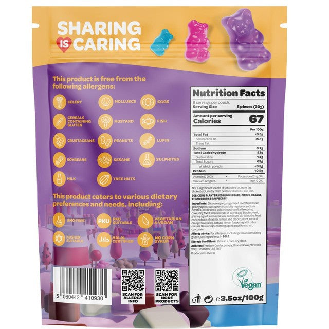 Freedom Gummies Bears 100g - British product