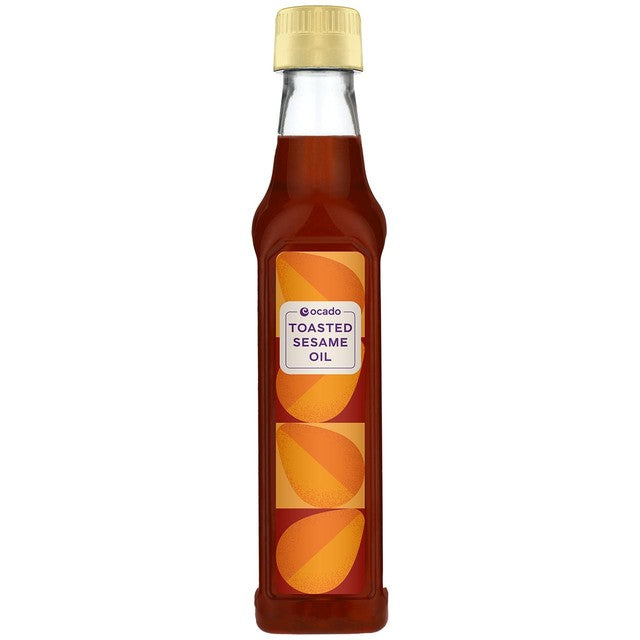 Ocado toasted sesame seed oil 250ml, imported from the UK