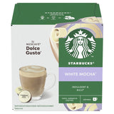 M&S Starbucks Dolce Gusto White Mocha Coffee Drink Mix 6 Drinks- Buy online at McGrocer