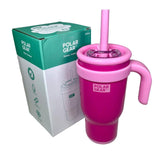 Polar Gear kids stainless steel rose tumbler 520ml, imported from the UK