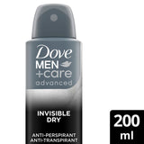 M&S Dove Men+Care Advanced Invisible Dry Anti-Perspirant Deodorant Spray 200ml- Buy online at McGrocer