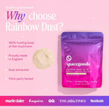 Spacegoods Rainbow Dust Vanilla Cinnamon adaptogen powder blend 240g (British brand)