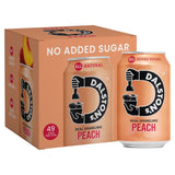 M&S Dalston's Sparkling Peach Drink 4 x 330ml- Buy online at McGrocer