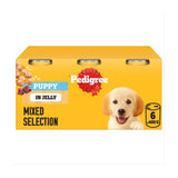 M&S Pedigree Puppy Wet Dog Food Mixed in Jelly Cans 6 x 400g- Buy online at McGrocer