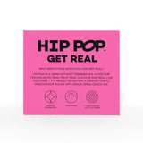 Hip Pop pink grapefruit sparkling drink 4 x 330ml cans, UK version