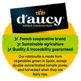 D'aucy Ratatouille canned vegetable stew 360g - British product