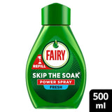 M&S Fairy Skip the Soak Power Spray Fresh Dishwasher Cleaner 500ml- Buy online at McGrocer