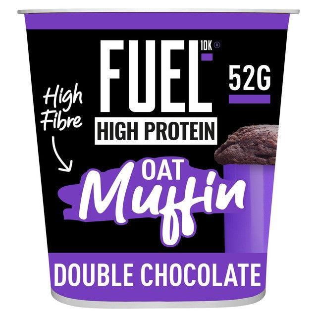 FUEL10K chocolate oat muffin protein snack pot 52g - British product