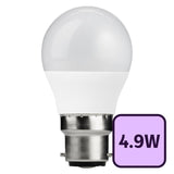M&S TCP LED Mini Globe 470 Lumens B22 4.9W Warm White Light Bulb- Buy online at McGrocer