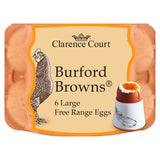 M&S Clarence Court Burford Brown Free Range Eggs 6 Large- Buy online at McGrocer