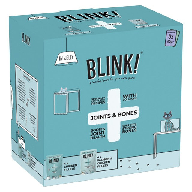 Blink Joints & Bones cat food multipack 8 x 85g - British product