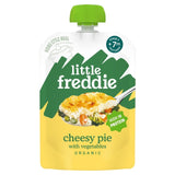 M&S Little Freddie Organic Cheesy Pie with Vegetables Baby Food Pouch 7+ Months 130g- Buy online at McGrocer