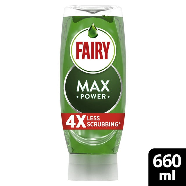 Fairy Max Power washing up liquid Original 660ml - British product