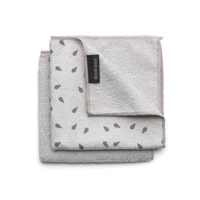 M&S Brabantia Microfibre Light Grey Dish Cloths 2-Pack- Buy online at McGrocer