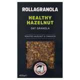 Rollagranola Healthy Hazelnut Oat Granola 400g, imported from the UK