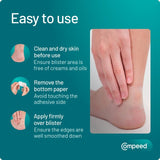 Compeed medium blister plasters pack of 6 - British product
