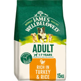 M&S James Wellbeloved Adult Dry Dog Food Turkey & Rice 15kg- Buy online at McGrocer