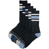 M&S M&S Mens Goodmove Cotton Rich Sports Socks Black Mix 6-8- Buy online at McGrocer