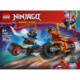 M&S LEGO Ninjago Kai's Motorcycle Speed Race 71838 Building Toy Set for 6+ Years 79 Pieces- Buy online at McGrocer