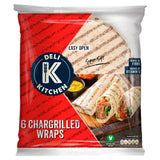 Deli Kitchen chargrilled tortilla wraps 6 x 61g - British product