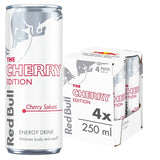 Red Bull energy drink Cherry Spring Edition, UK version