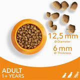 IAMS adult dog food small medium breed with chicken 800g, UK version