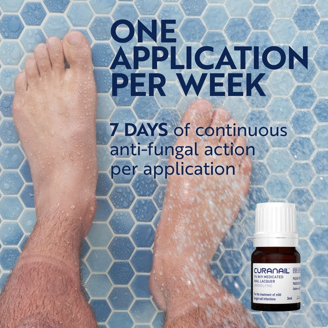 Curanail 5% amorolfine fungal nail treatment 3ml - British product
