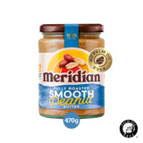 Meridian peanut butter smooth 470g, imported from the UK