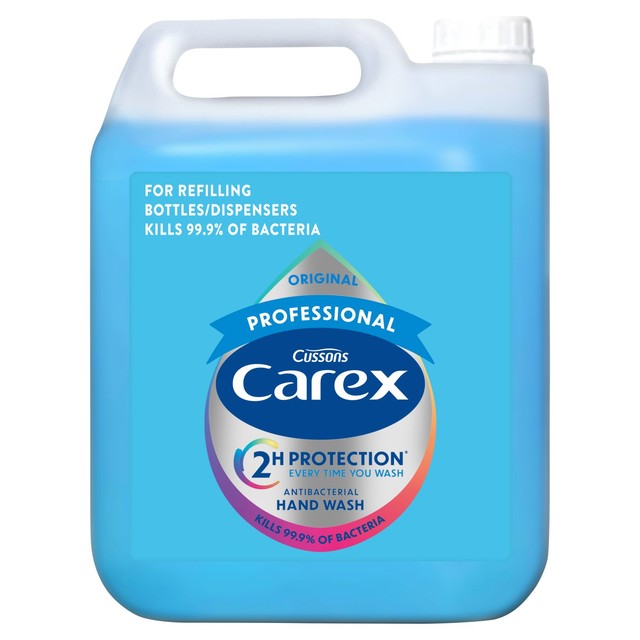 Carex Original Antibacterial Hand Wash Refill 5L - British product