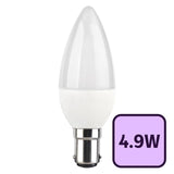 M&S TCP LED Candle 470 Lumens B15 4.9W Warm White Light Bulb- Buy online at McGrocer