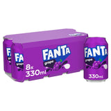 Fanta Grape sparkling grape drink 330ml, imported from the UK