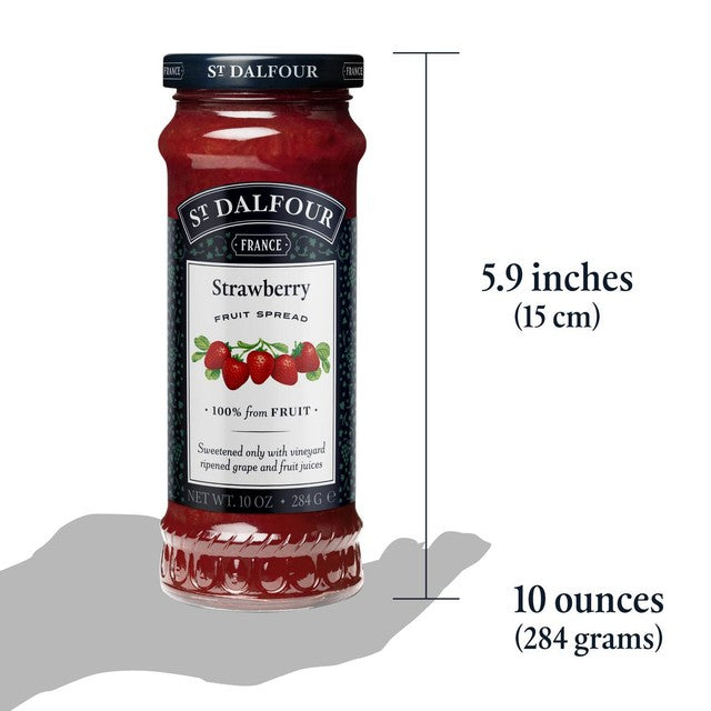 St Dalfour strawberry fruit spread 284g (British brand)