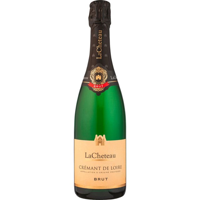 Lacheteau Crémant de Loire Brut sparkling wine 75cl, UK version