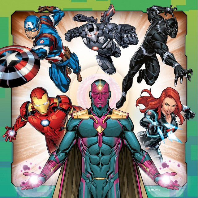 Ravensburger Marvel Avengers 3 Pack 49 Piece Puzzle, imported from the UK