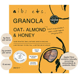 nibs etc. Oat, Almond & Honey granola 450g, imported from the UK