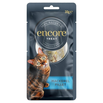 M&S Encore Mackerel Loin Cat Treat 30g- Buy online at McGrocer