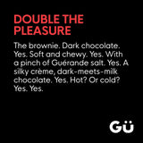 Gü double chocolate brownie dessert 2 x 79g - British product