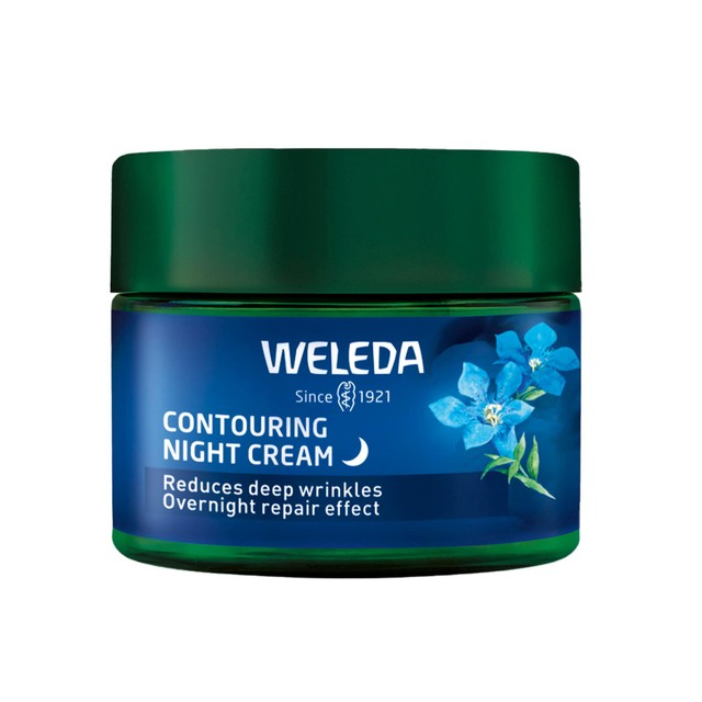 Weleda blue gentian edelweiss night cream 40ml, imported from the UK