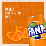 Fanta orange soft drink 6 x 250ml - British product