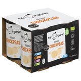 M&S Mr Organic Chickpeas Cooked Chickpeas 4 x 400g- Buy online at McGrocer