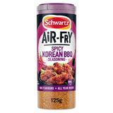 M&S Schwartz Air Fryer Spicy Korean BBQ Seasoning Drum 125g- Buy online at McGrocer