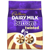 M&S Cadbury Dairy Milk Chocolate Buttons Twisted 100g- Buy online at McGrocer