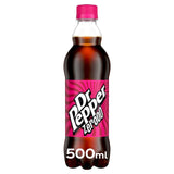 Dr Pepper Zero soft drink 12x500ml - British product