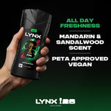 Lynx Africa shower gel 225ml, UK version