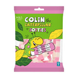 M&S Colin the Caterpillar raspberry milk flavour sweets 150g, imported from the UK