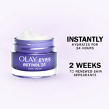 Olay Regenerist Retinol 24 Eye Cream 15ml, imported from the UK