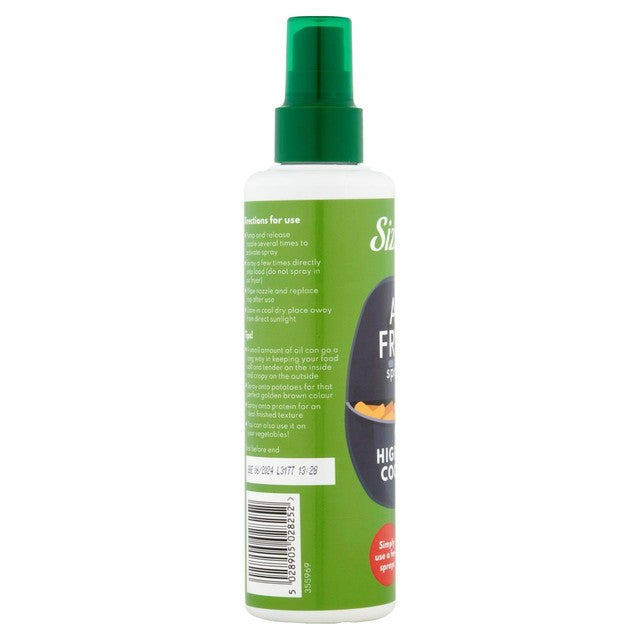 Sizzola air fryer oil spray 190g (British brand)