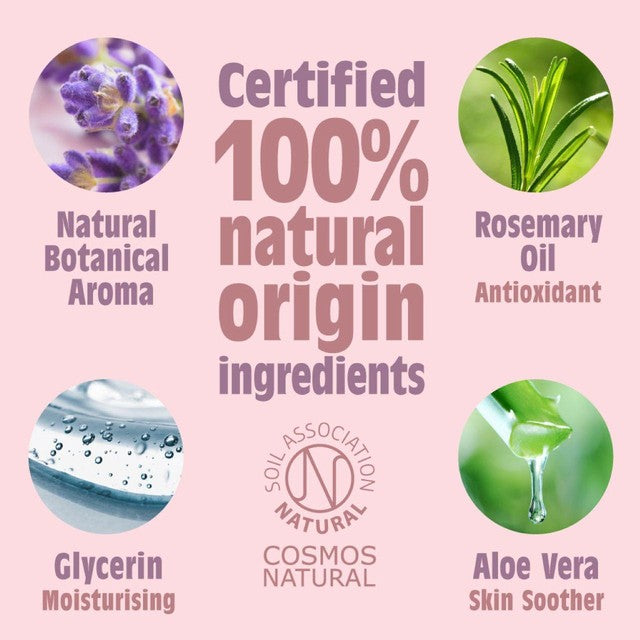 Salt of the Earth lavender and vanilla natural deodorant spray refill 300ml (British brand)